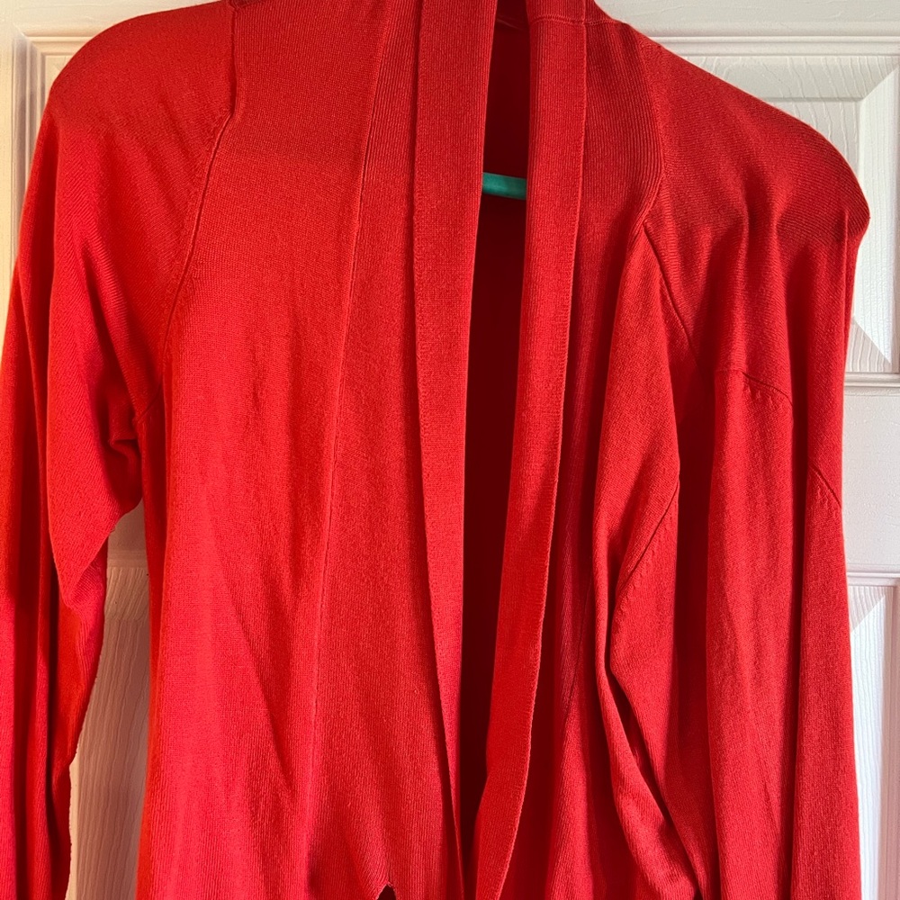 Joe Fresh Red Cardigan - image 5